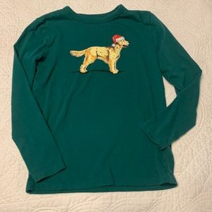 JCrew Boys Dog Shirt Size S (6/7)